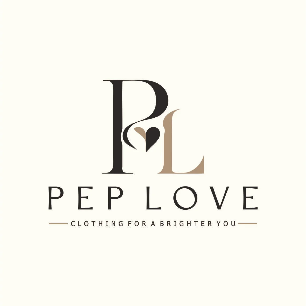 Pep Love — Clothing Brand Logo — Branding, Logo Design, Apparel